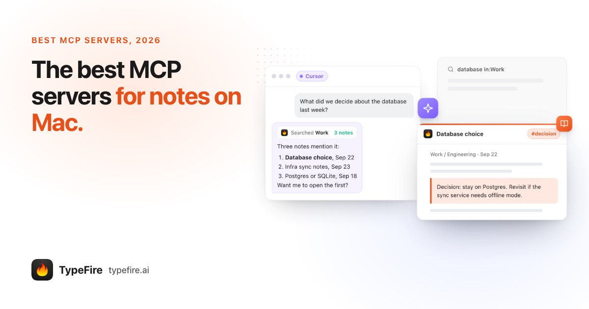 Best MCP Servers for Notes on Mac in 2026: 6 Compared